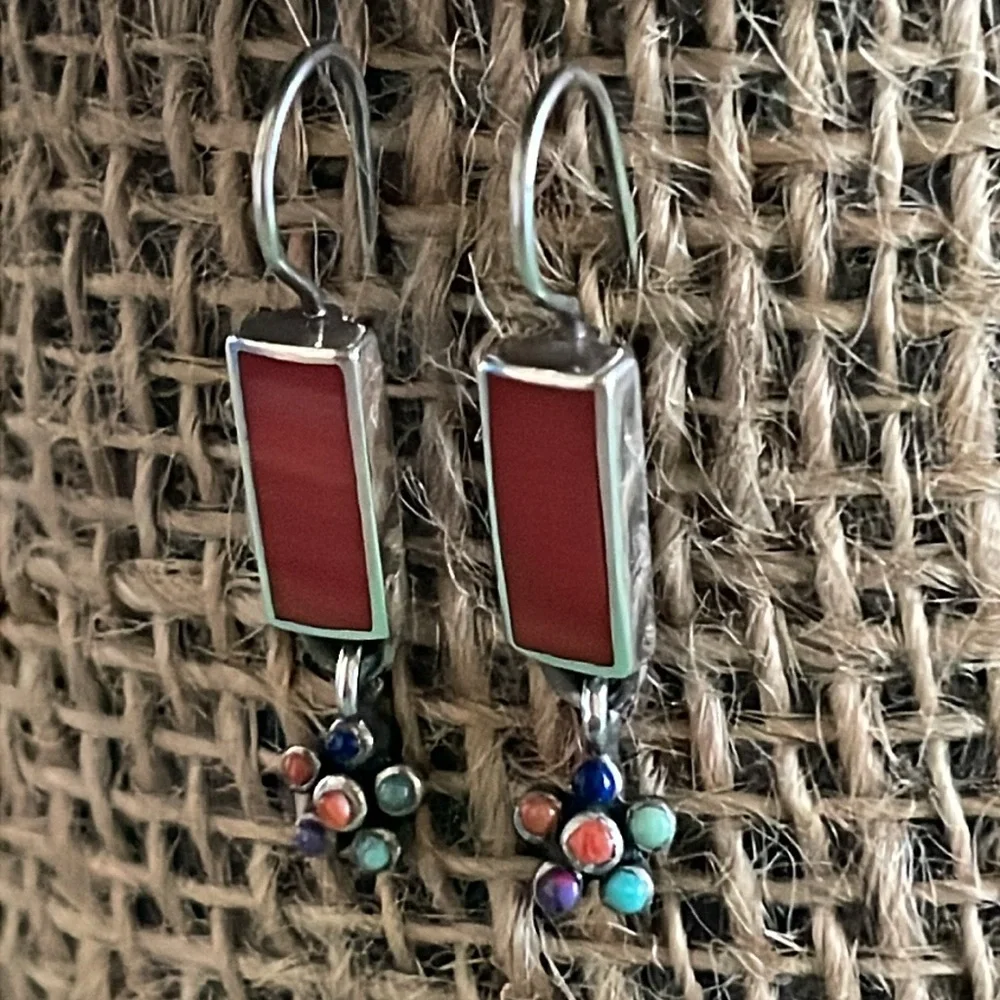 Vintage HTF Silpada Sterling Silver Earrings W1259